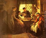 Edward Hughes The Secret Letter painting